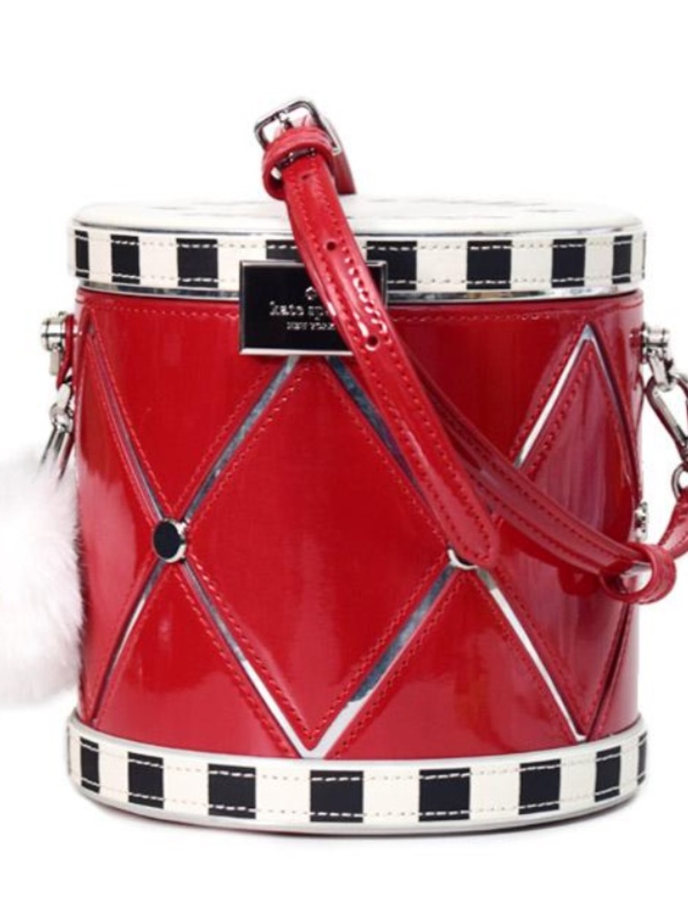 New kate spade Oh What Fun Toy Store 3D Drum Crossbody KI970